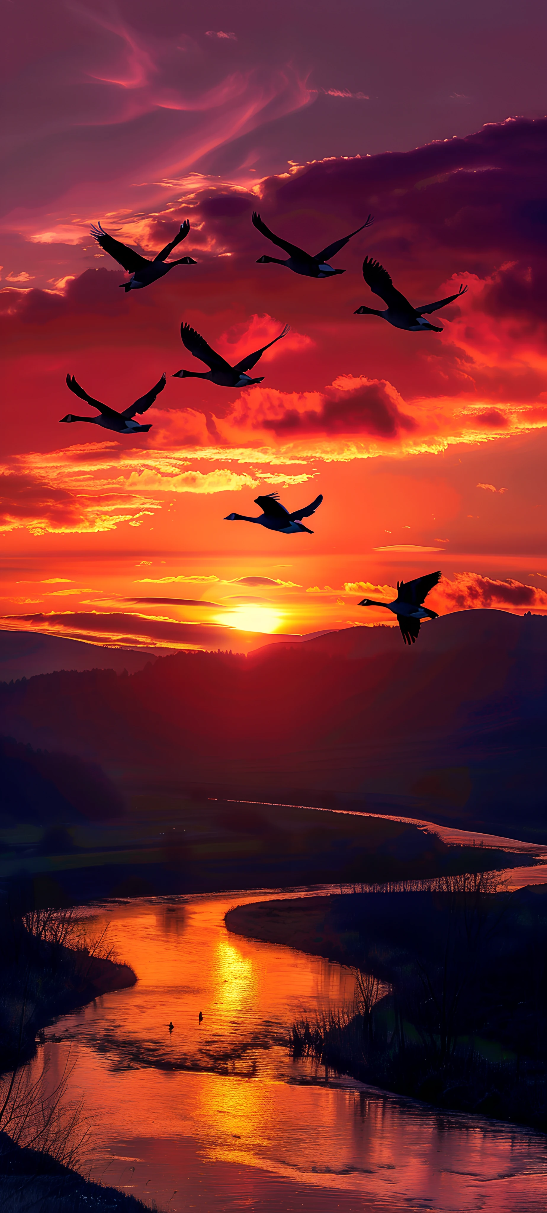 Seasons Wallpapers 1847×4096 anime wallpaper