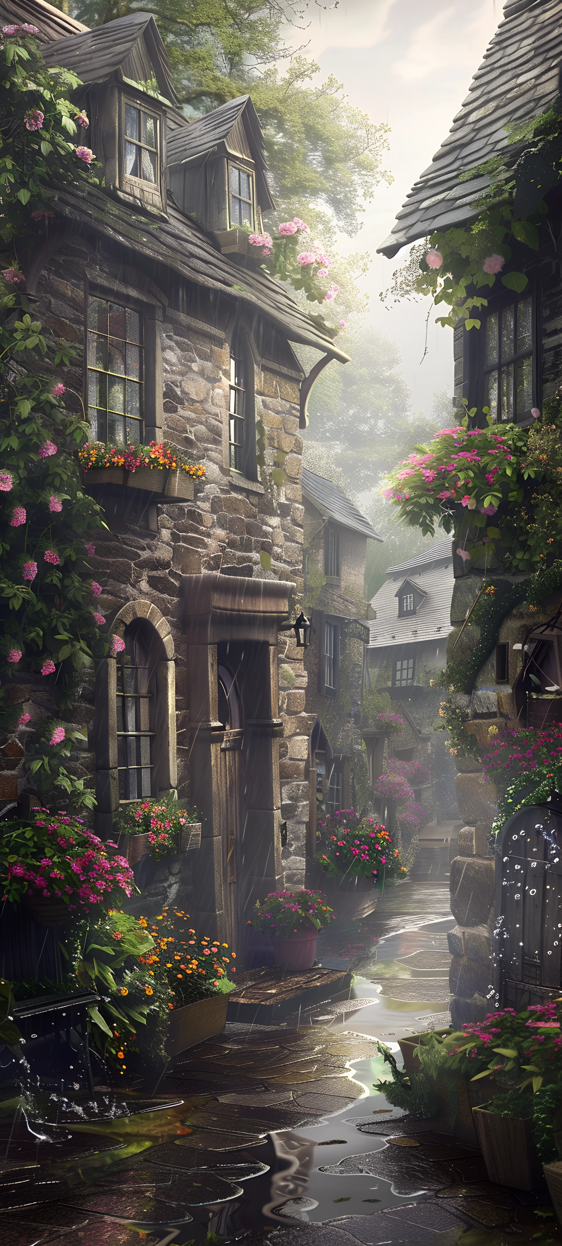 Seasons Wallpapers 1847×4096 anime wallpaper