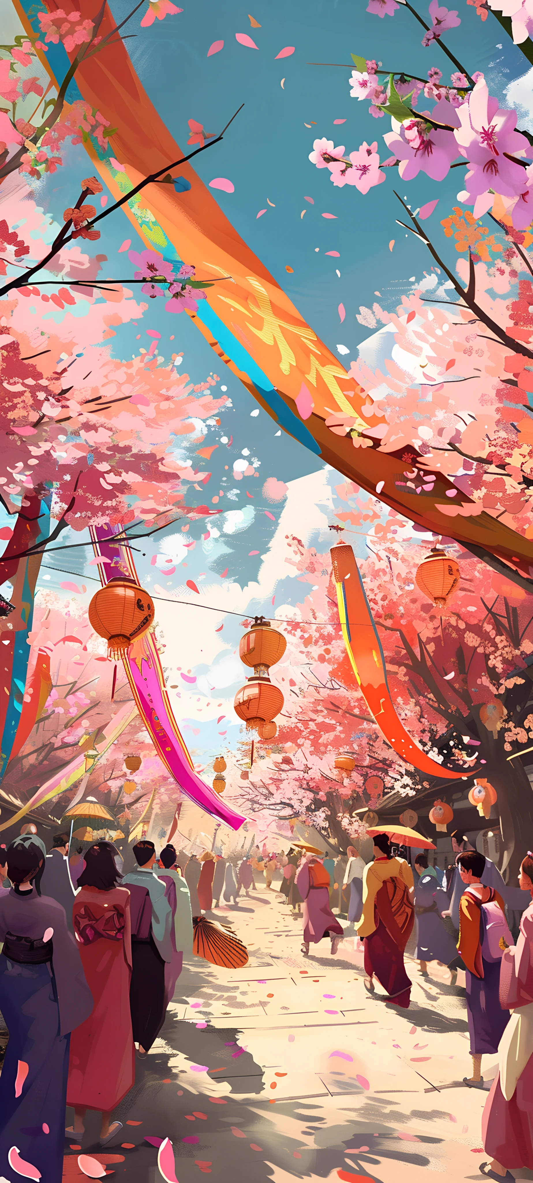 Seasons Wallpapers 1847×4096 anime wallpaper