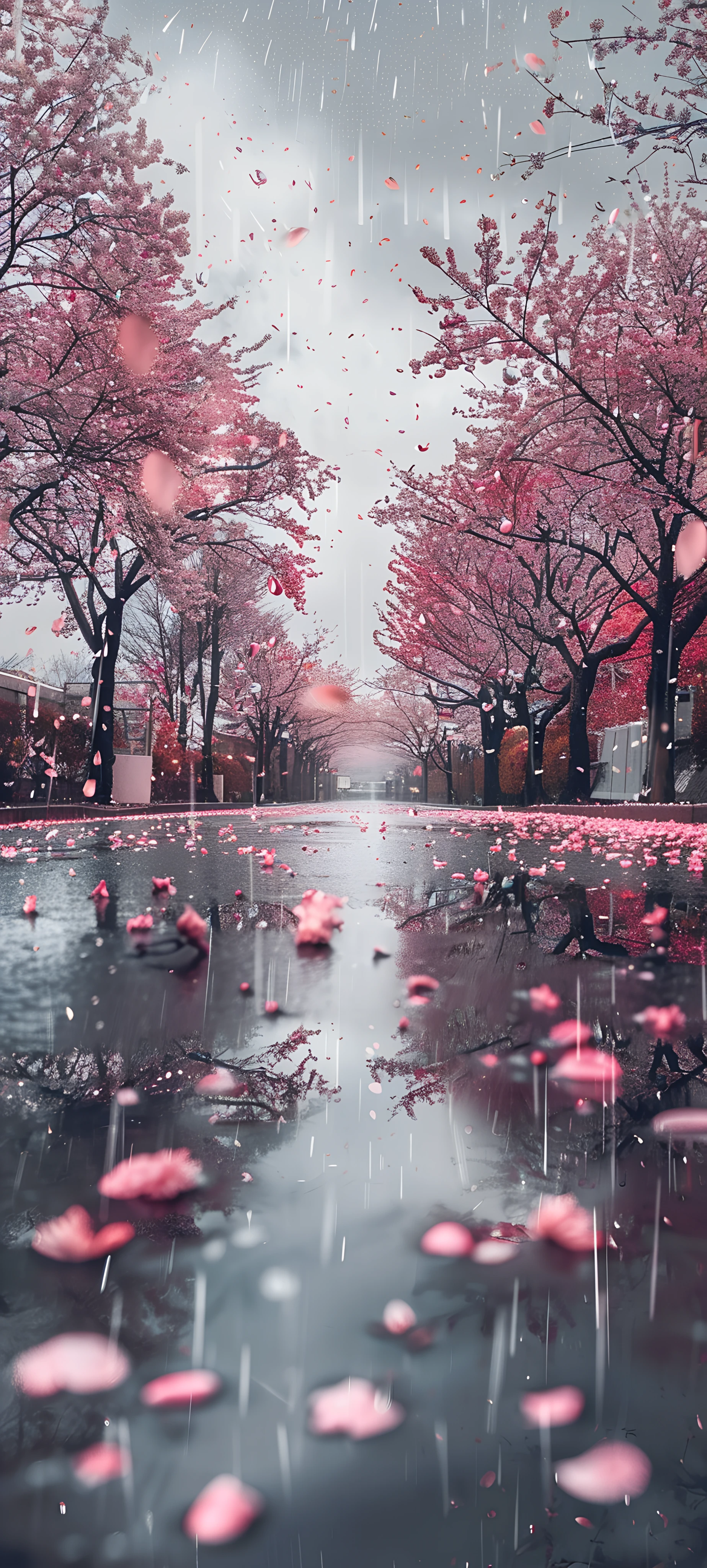 Seasons Wallpapers 1847×4096 anime wallpaper
