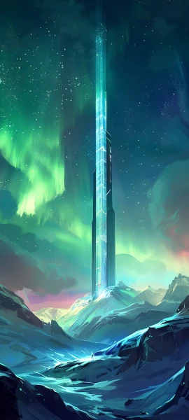 epic space wallpaper — aurora, scenery, sky, star (sky) (free 4K phone download)