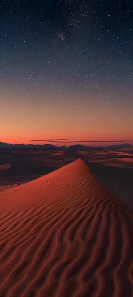 serene space wallpaper — scenery, sky, star (sky), starry sky (free 4K phone download)