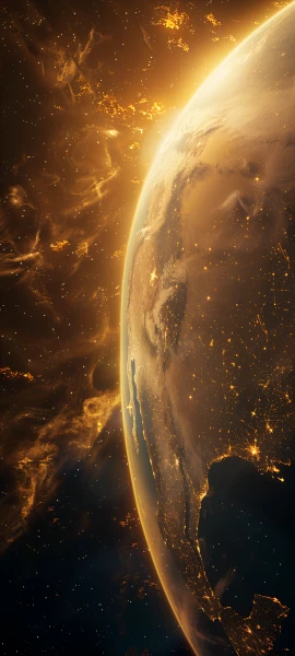 epic space wallpaper — space, planet, scenery, star (sky) (free 4K phone download)