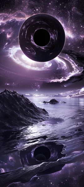 futuristic space wallpaper — scenery, star (sky), sky, starry sky (free 4K phone download)