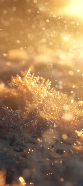 festive space wallpaper — scenery, bokeh, tree, lens flare (free 4K phone download)