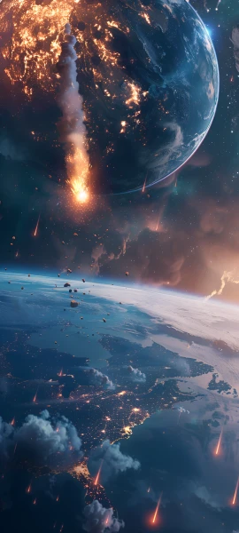 epic space wallpaper — planet, scenery, space, earth (planet) (free 4K phone download)