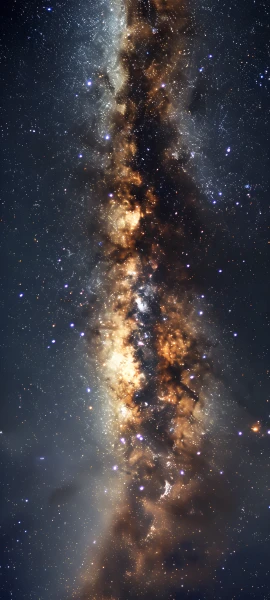 magical space wallpaper — star (sky), sky, starry sky, scenery (free 4K phone download)