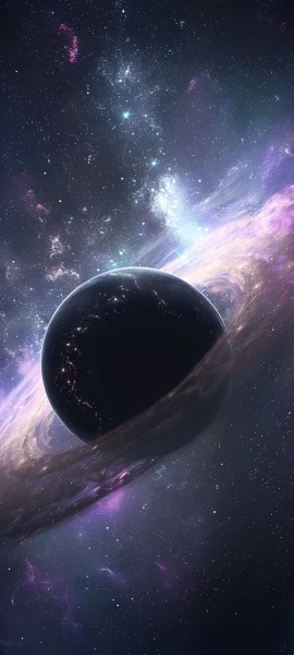 futuristic space wallpaper — star (sky), space, sky, scenery (free 4K phone download)