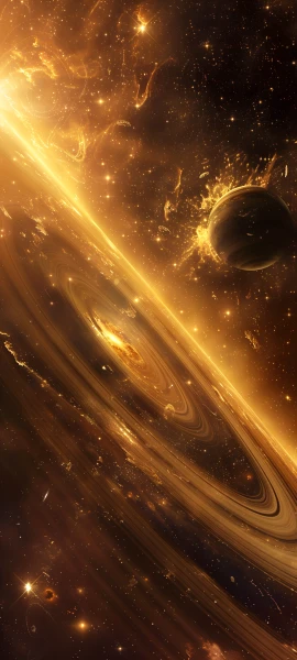 epic space wallpaper — space, planet, star (sky), scenery (free 4K phone download)