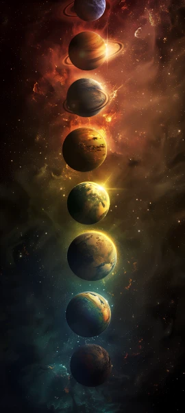 space wallpapers — 1847×4096