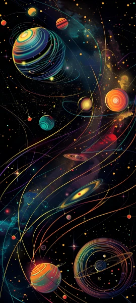 space wallpapers — 1847×4096