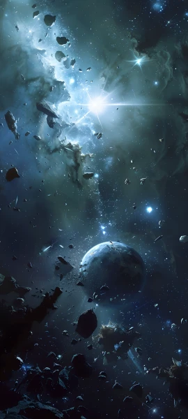 epic space wallpaper — scenery, planet, star (sky), space (free 4K phone download)