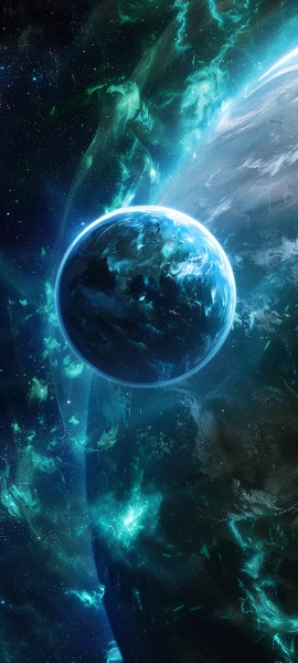 epic space wallpaper — planet, scenery, star (sky), space (free 4K phone download)