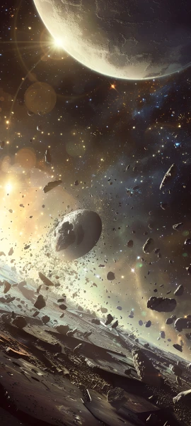 epic space wallpaper — planet, space, scenery, star (sky) (free 4K phone download)