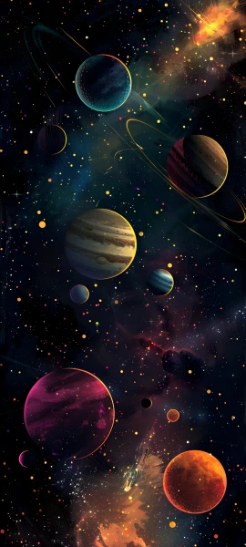 space wallpapers — 1847×4096