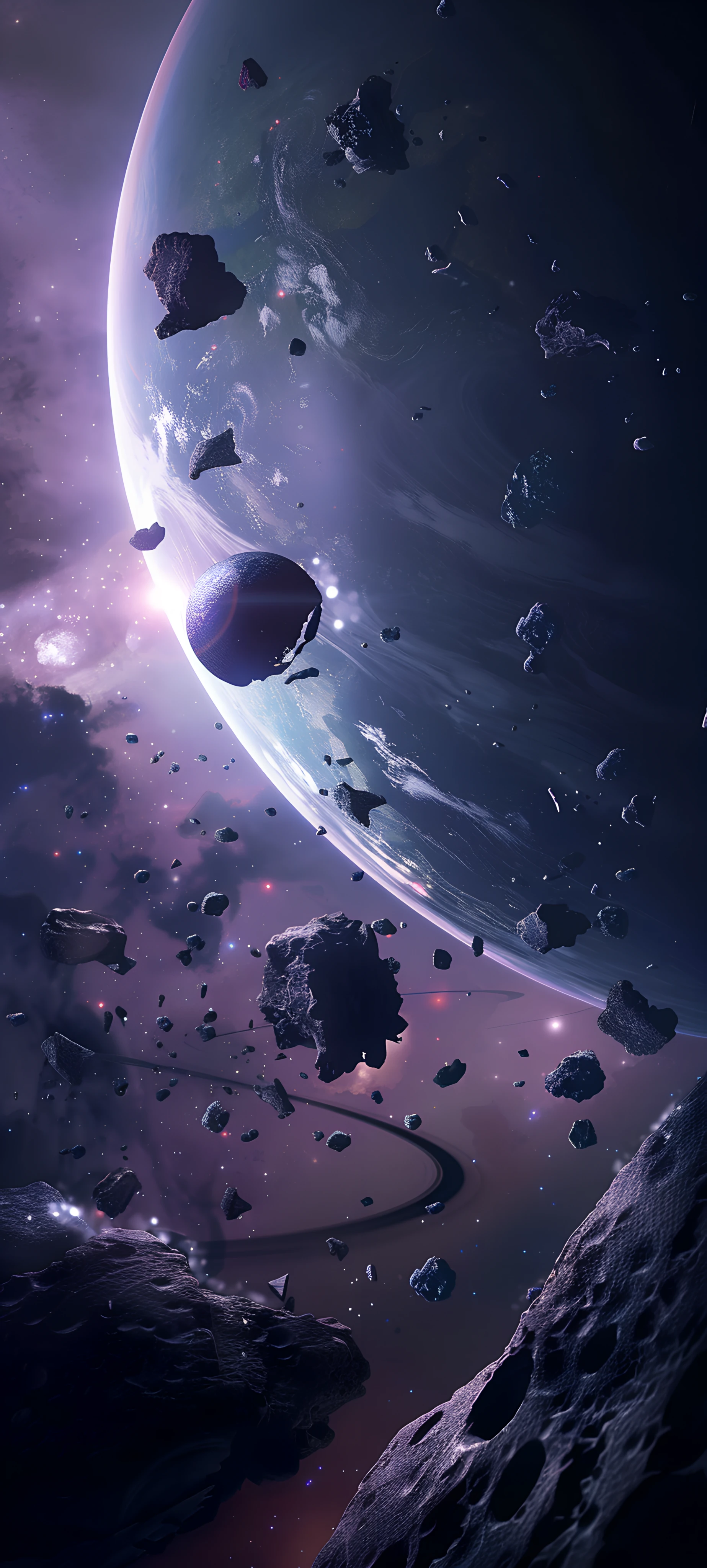 Space Wallpapers 1847×4096 anime wallpaper