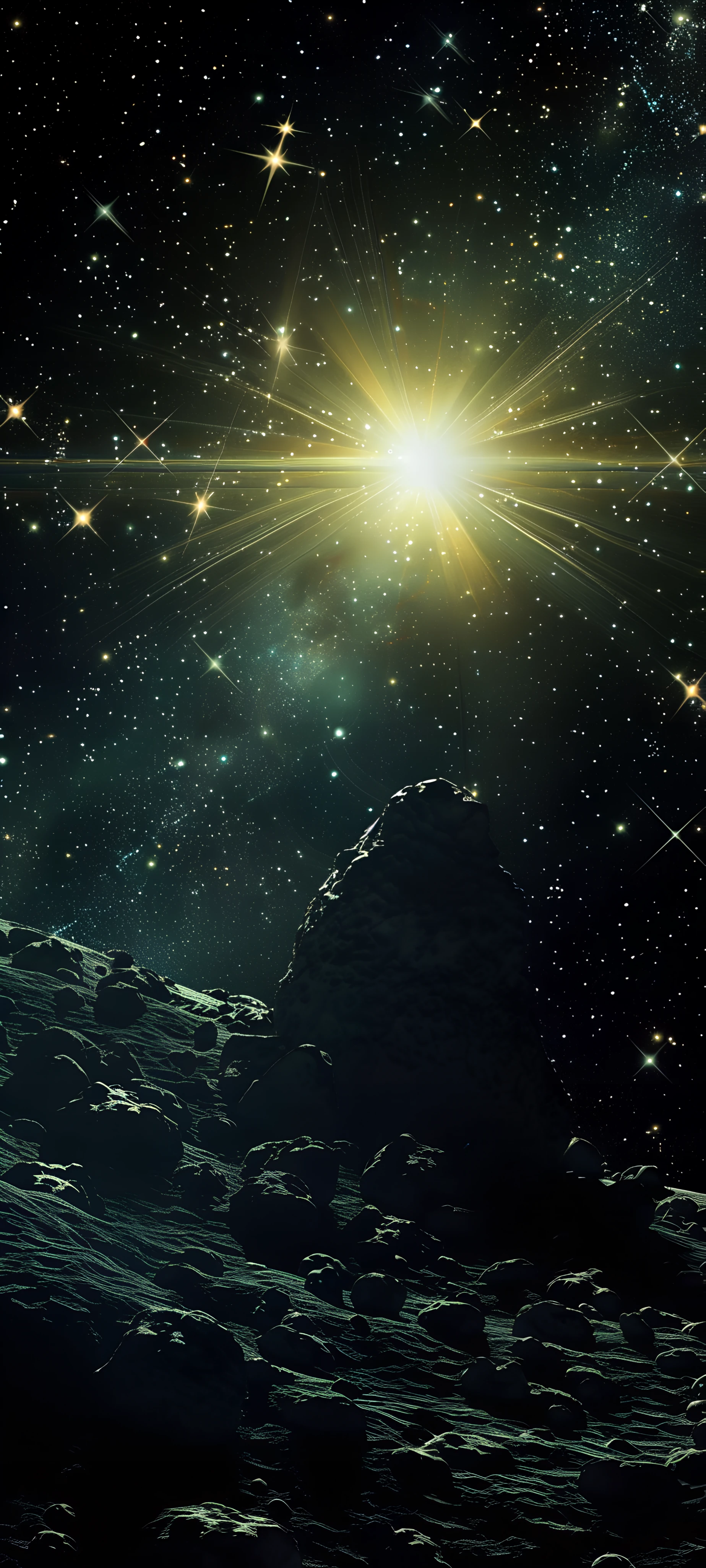 Space Wallpapers 1847×4096 anime wallpaper