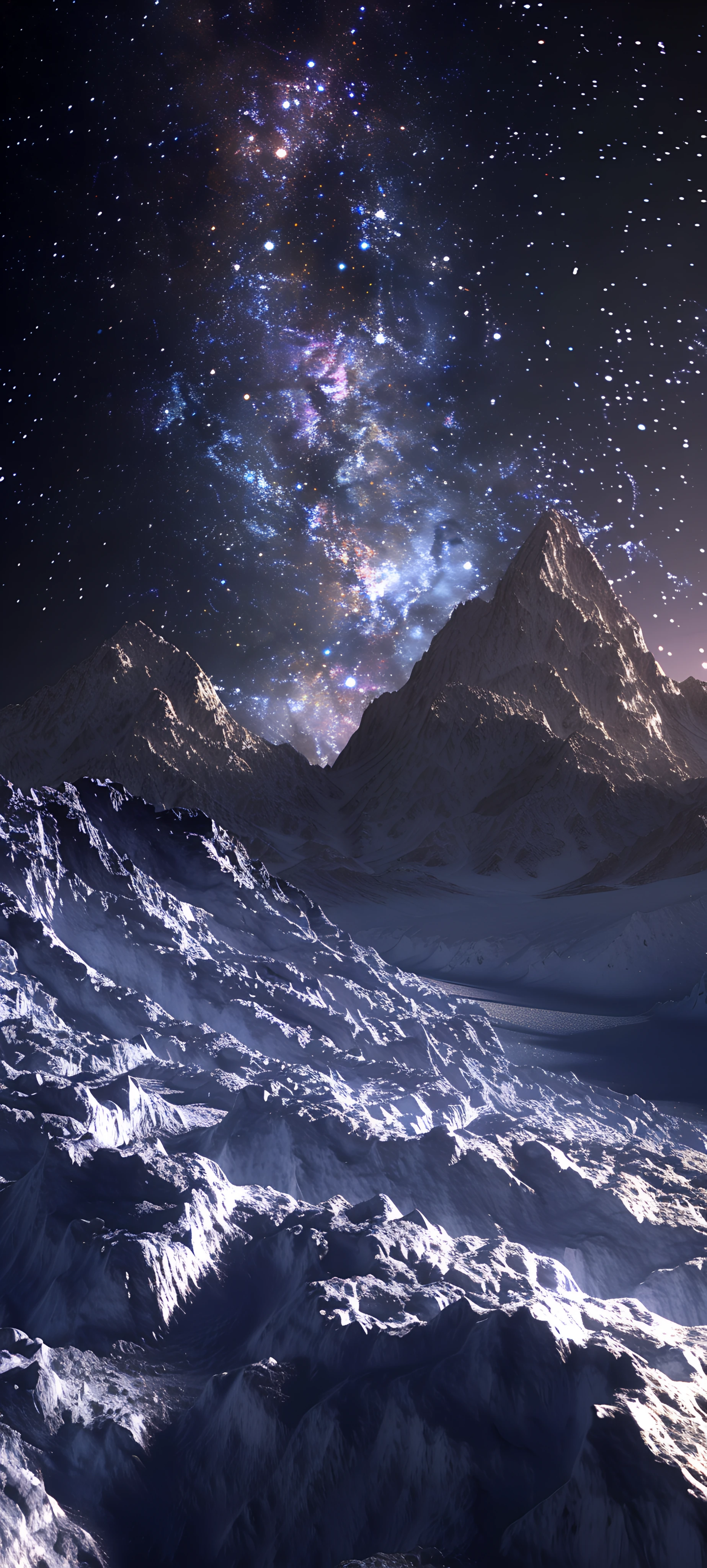 Space Wallpapers 1847×4096 anime wallpaper