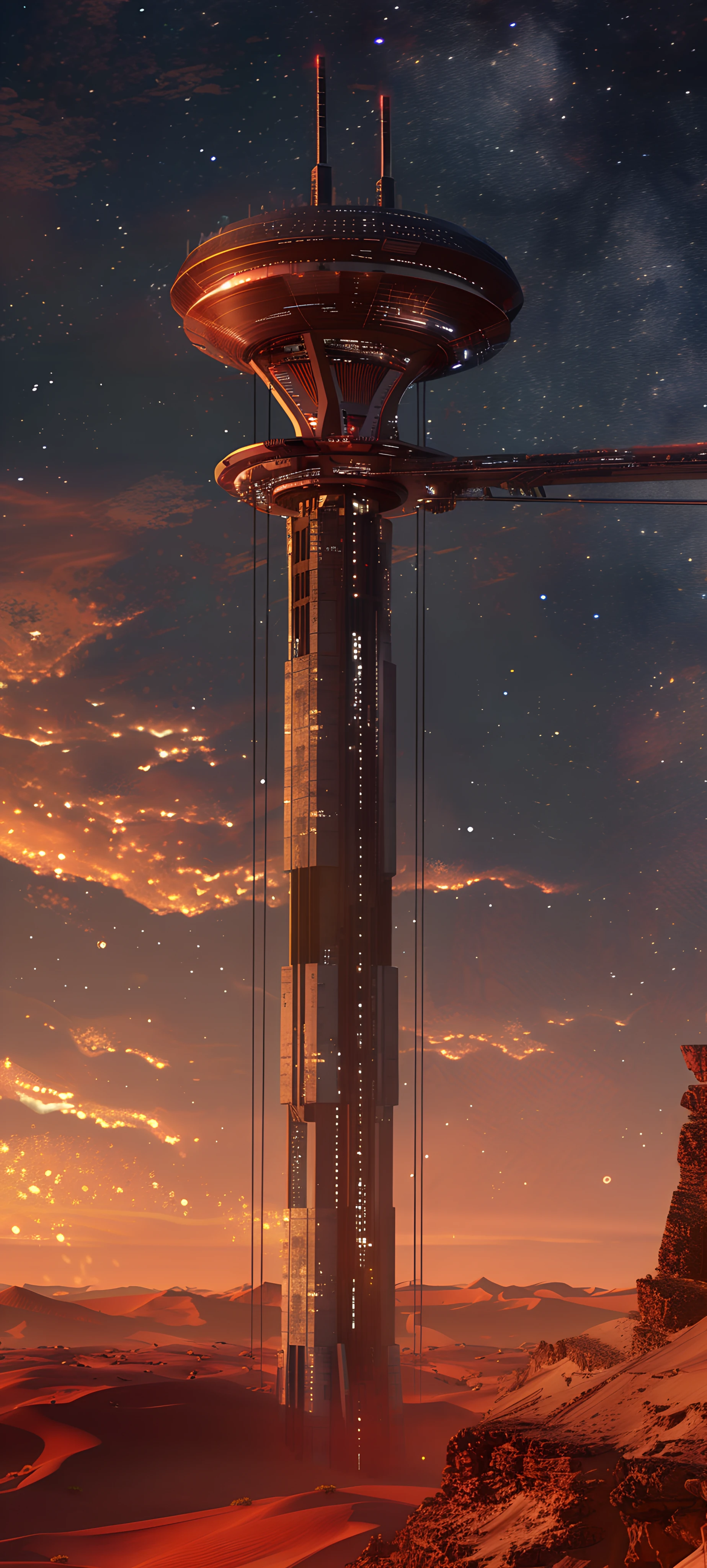 Space Wallpapers 1847×4096 anime wallpaper