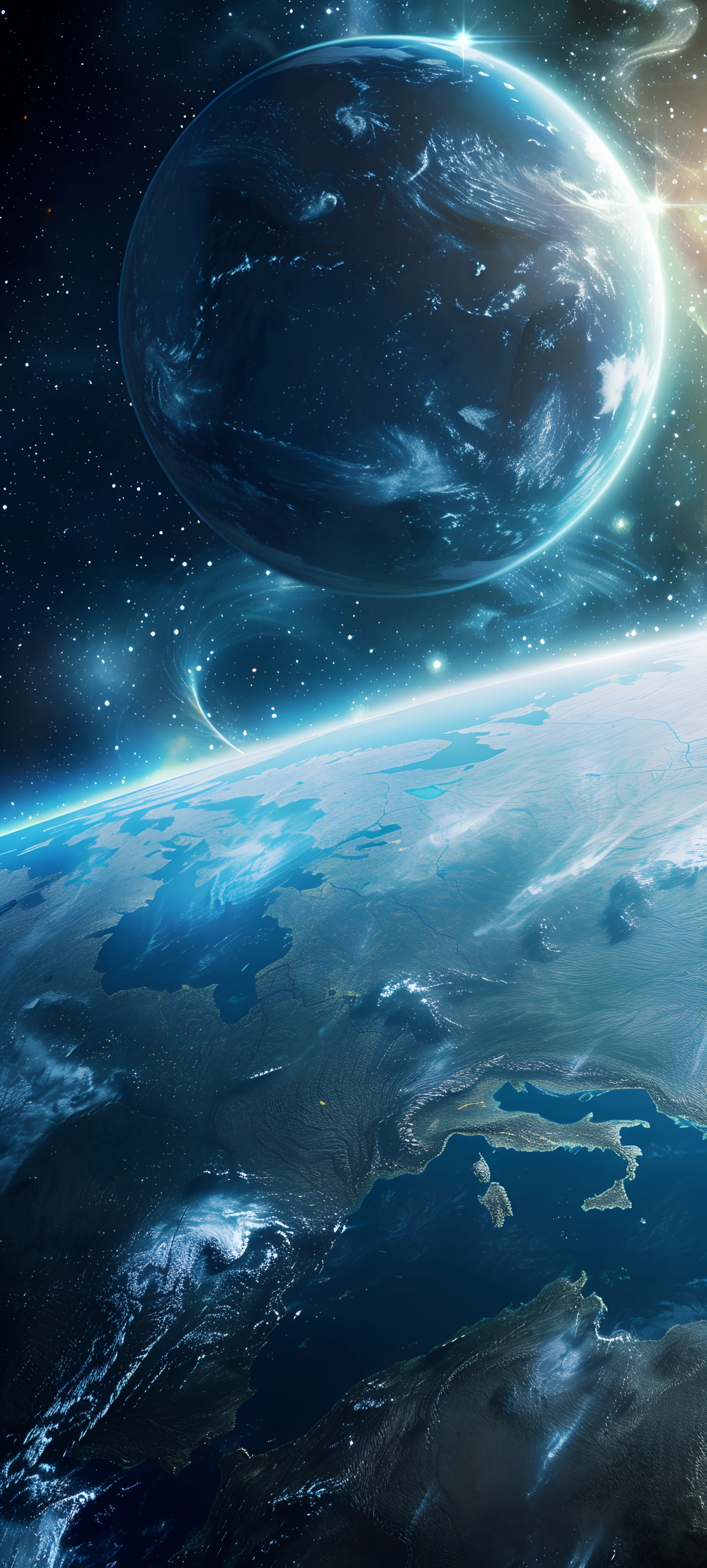 Space Wallpapers 1847×4096 anime wallpaper