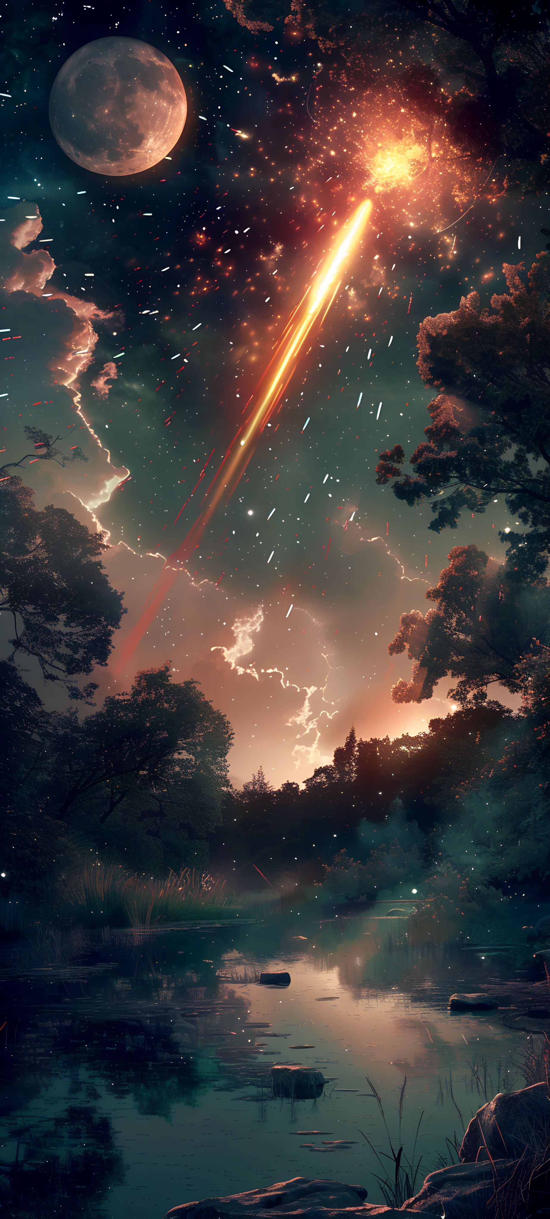 Space Wallpapers 1847×4096 anime wallpaper