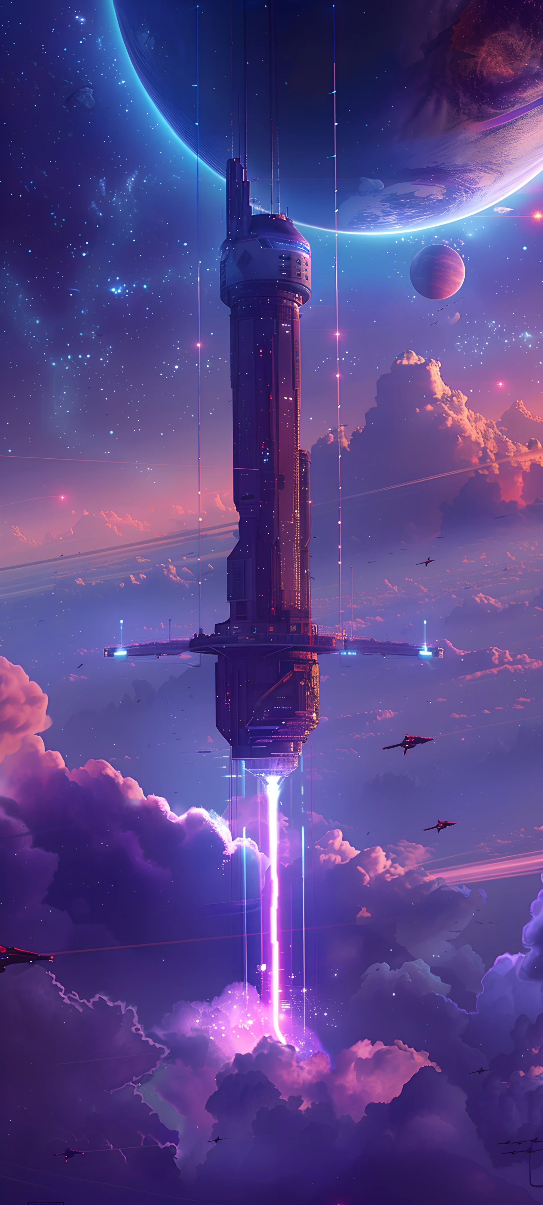 Space Wallpapers 1847×4096 anime wallpaper