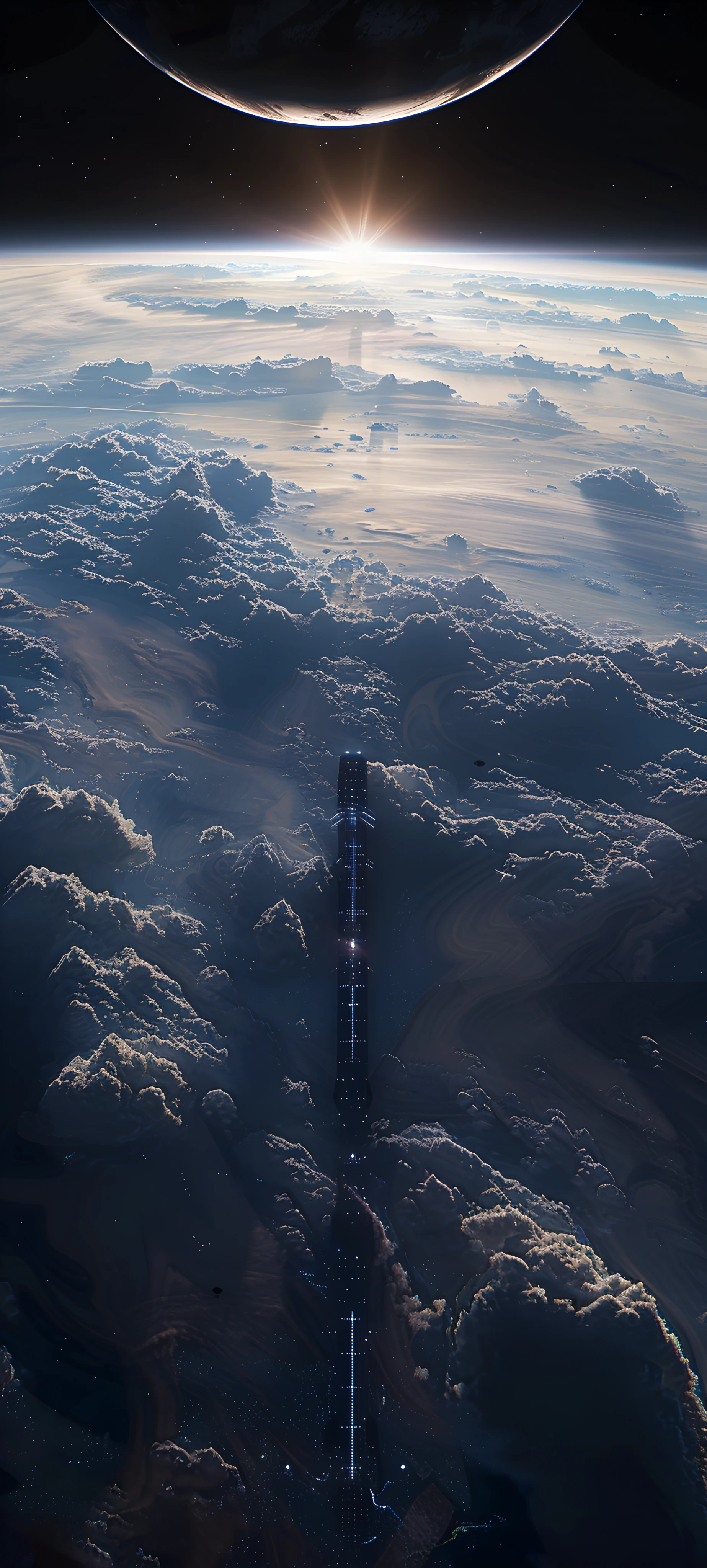Space Wallpapers 1847×4096 anime wallpaper