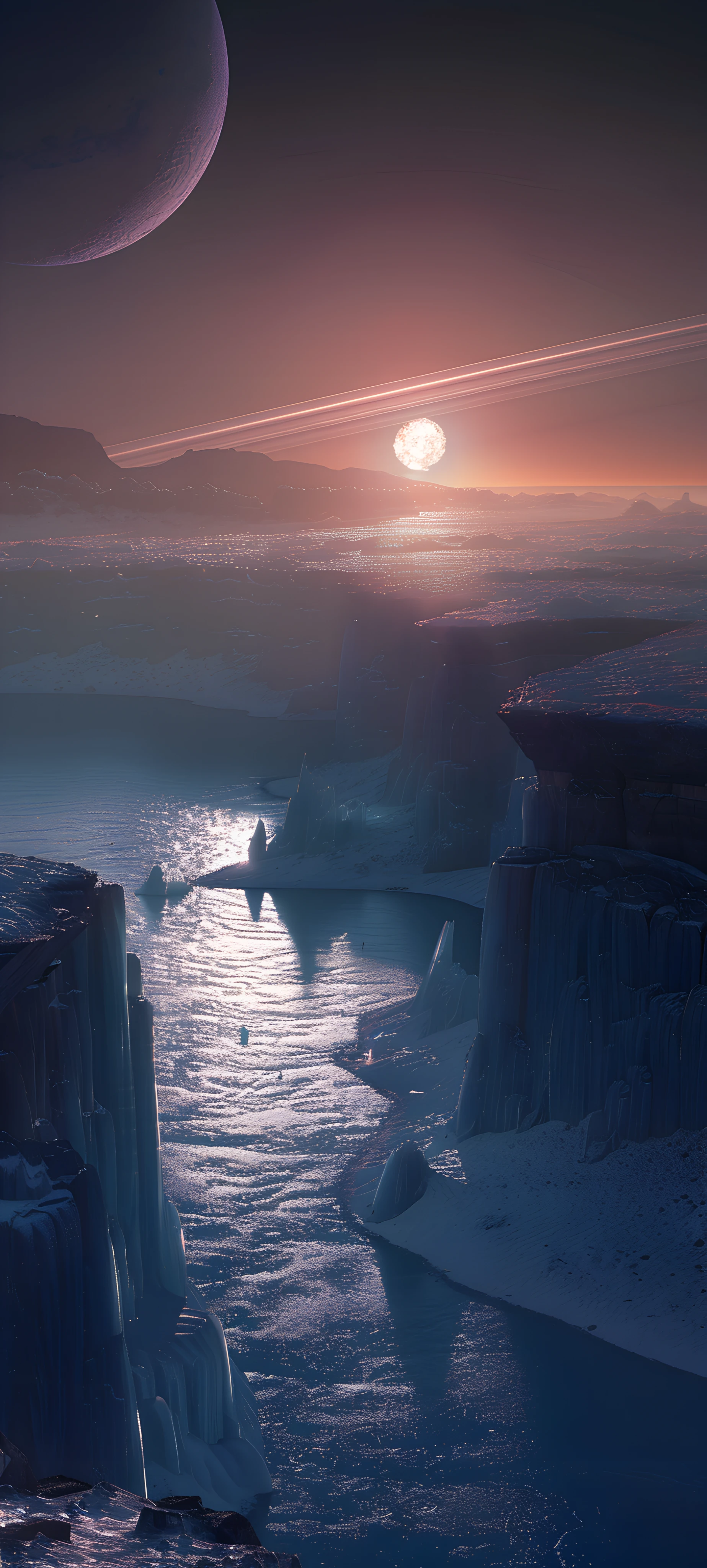 Space Wallpapers 1847×4096 anime wallpaper