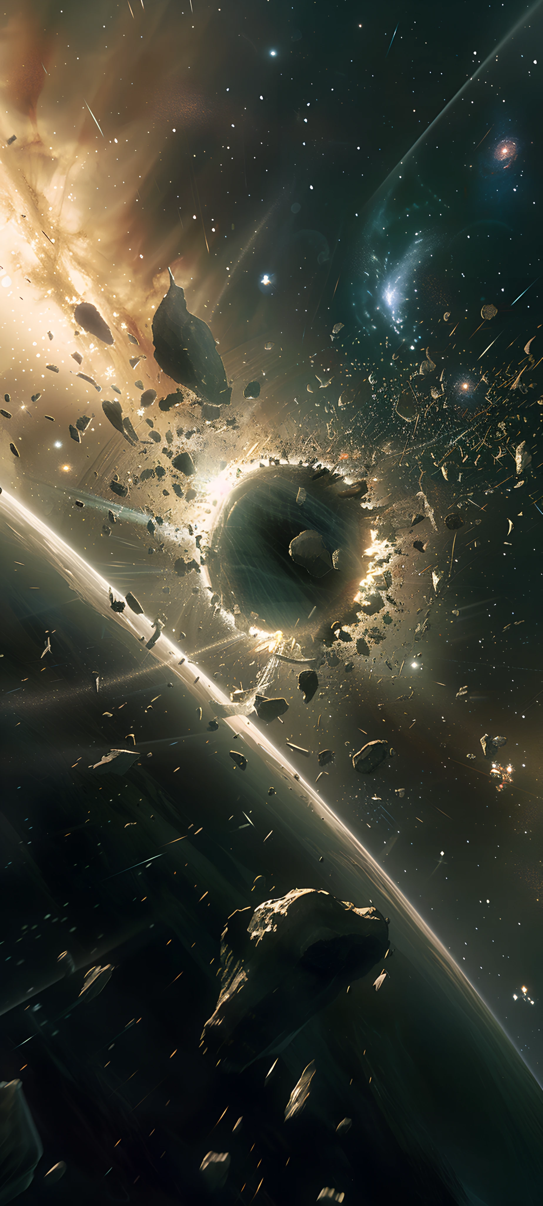 Space Wallpapers 1847×4096 anime wallpaper