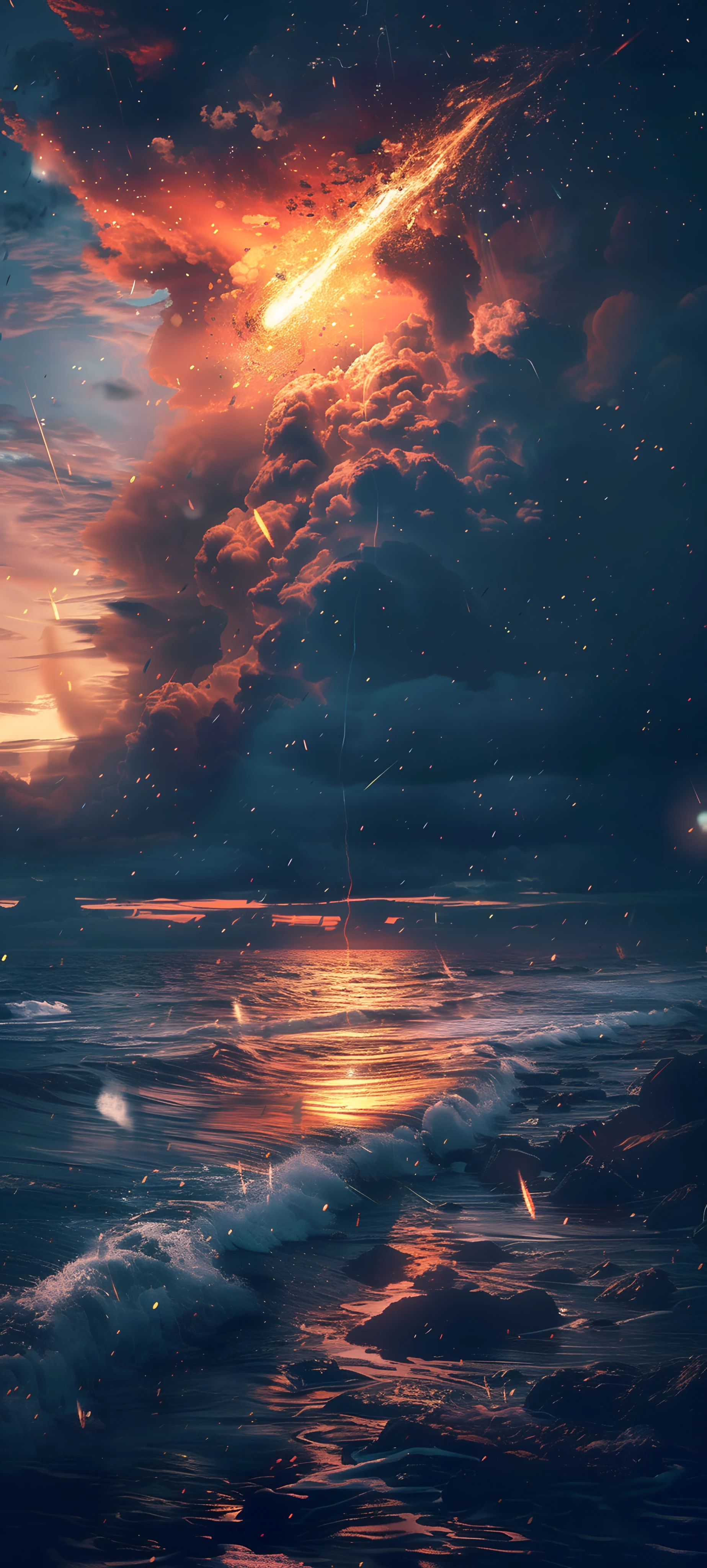 Space Wallpapers 1847×4096 anime wallpaper