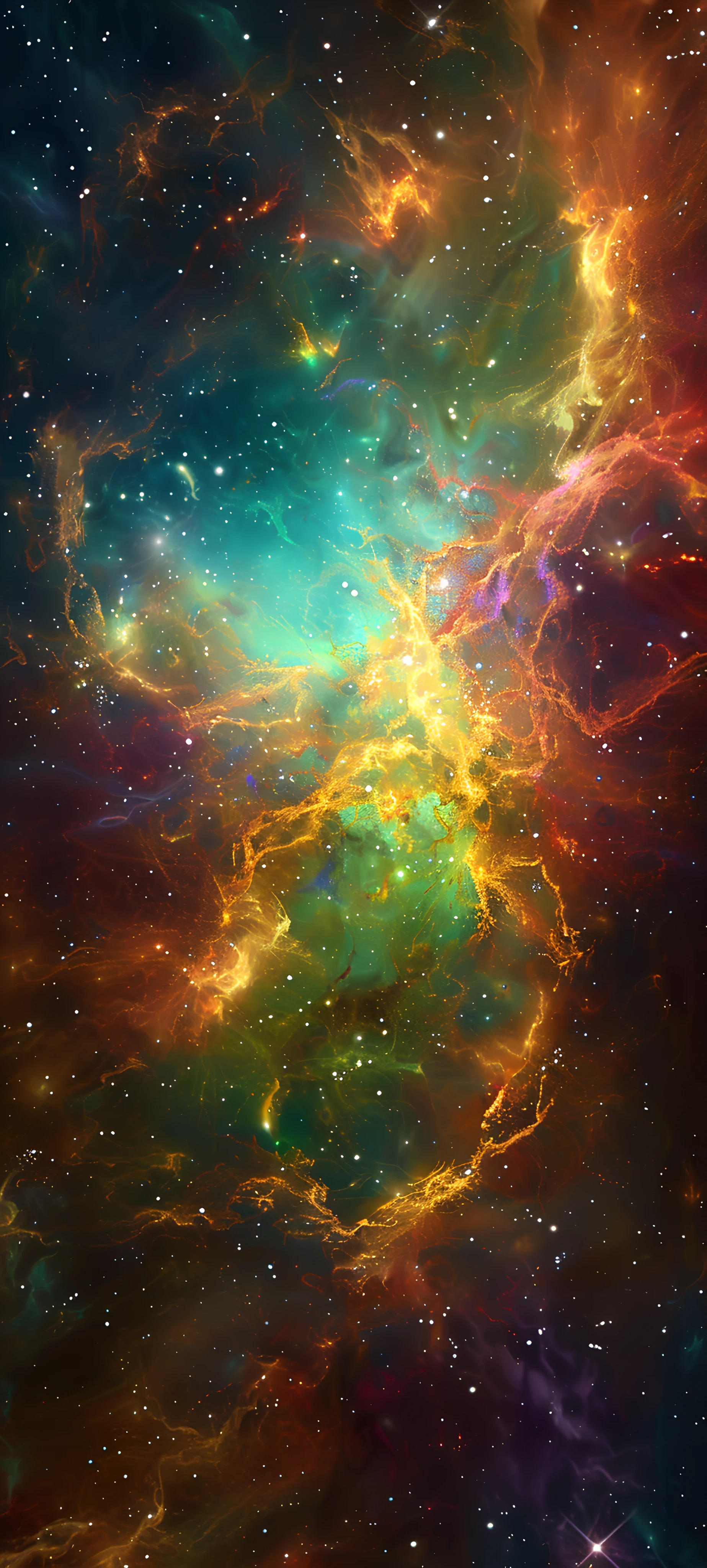magical space wallpaper — star (sky), sky, scenery, starry sky (free 4K phone download)