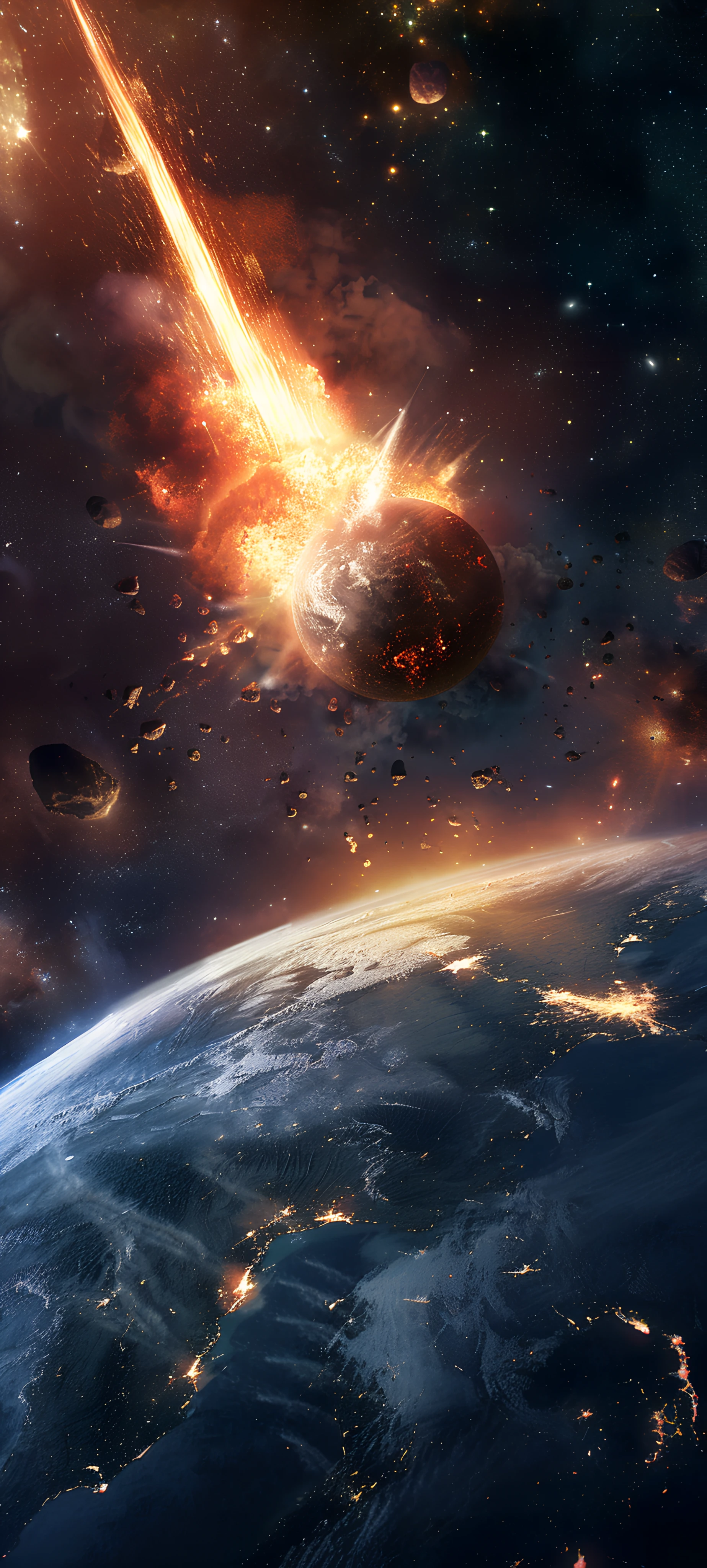 Space Wallpapers 1847×4096 anime wallpaper