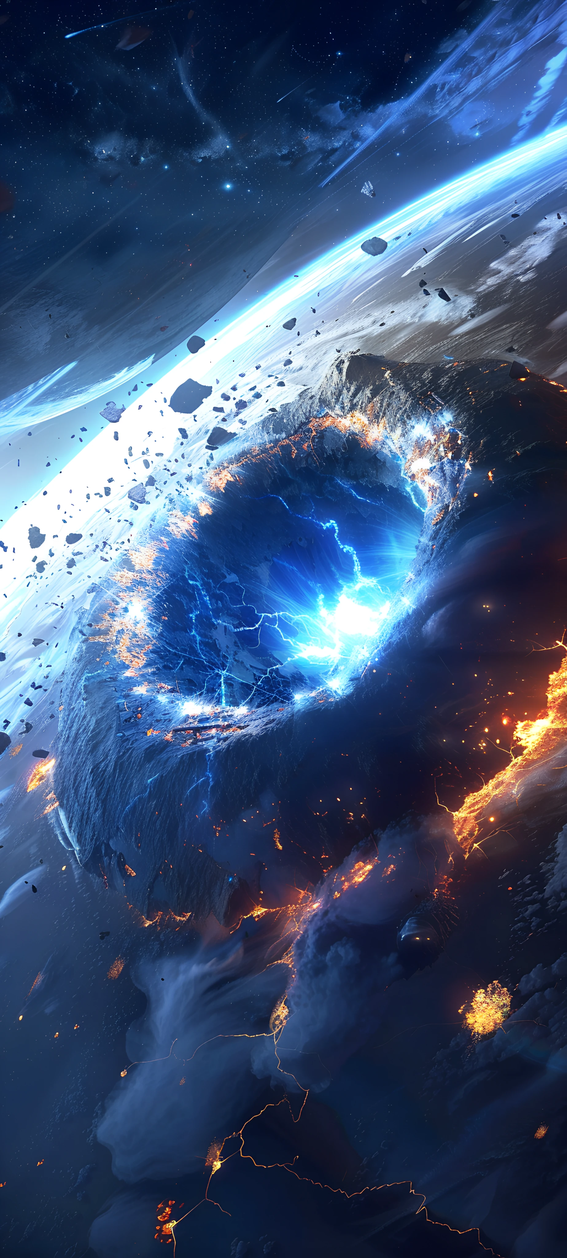 Space Wallpapers 1847×4096 anime wallpaper