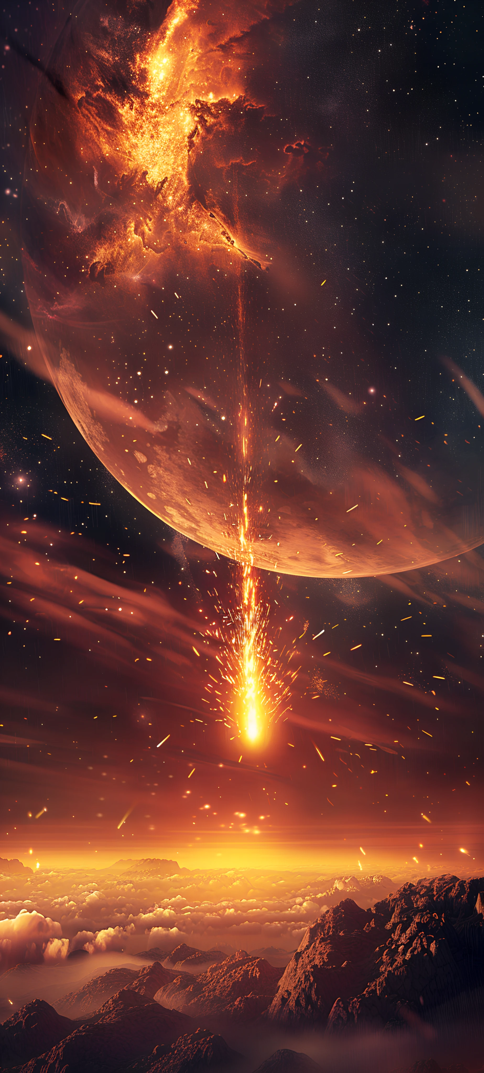 Space Wallpapers 1847×4096 anime wallpaper