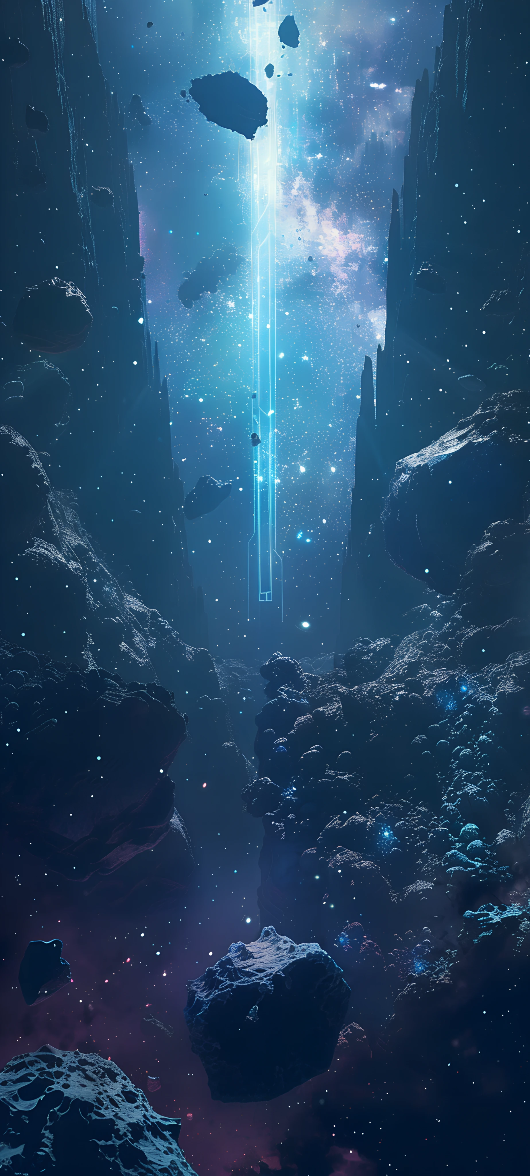 Space Wallpapers 1847×4096 anime wallpaper
