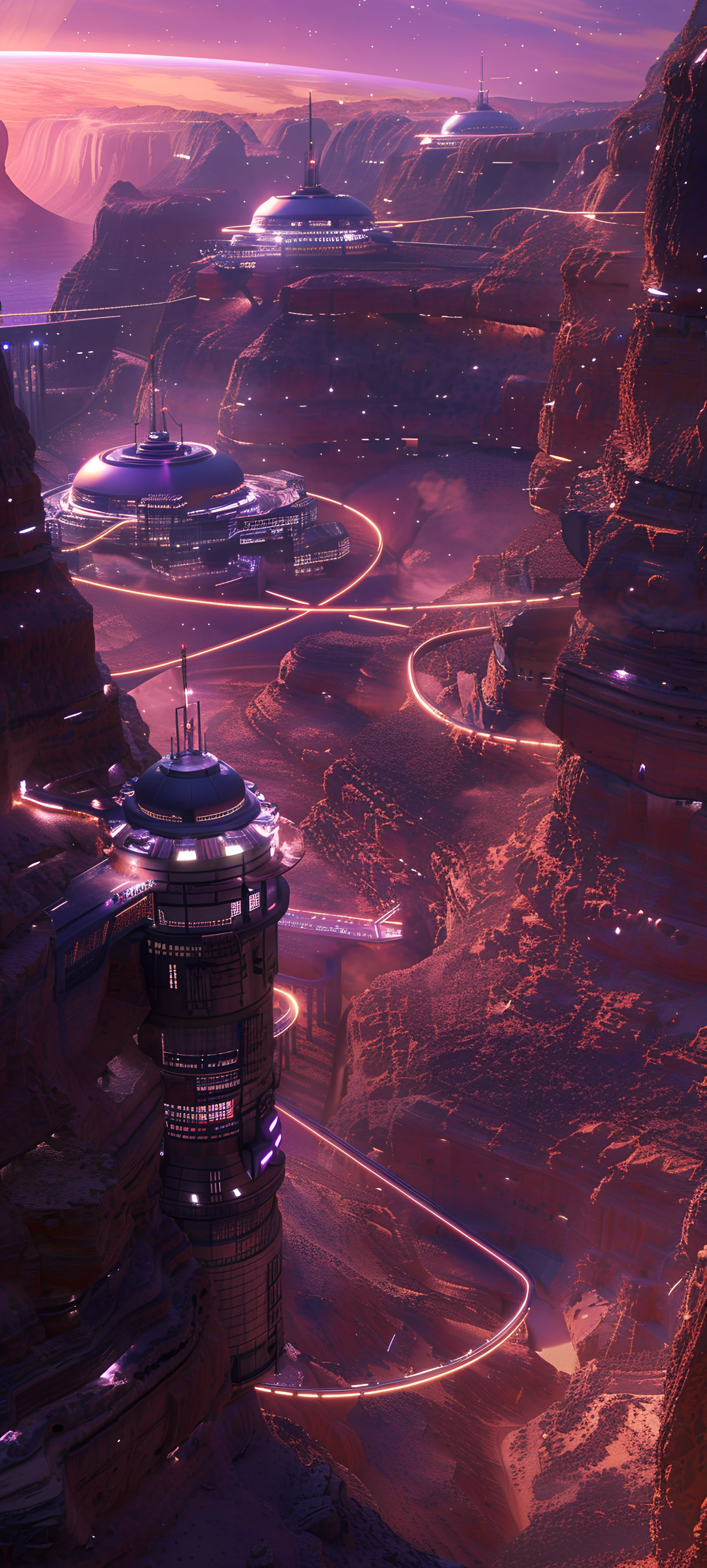 Space Wallpapers 1847×4096 anime wallpaper