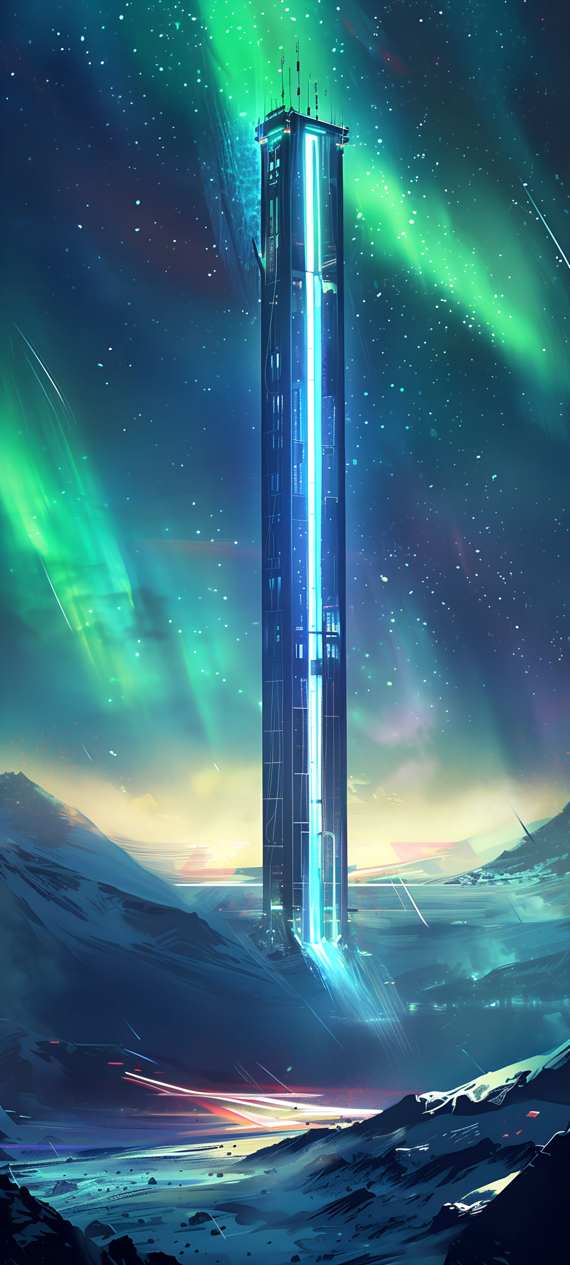Space Wallpapers 1847×4096 anime wallpaper