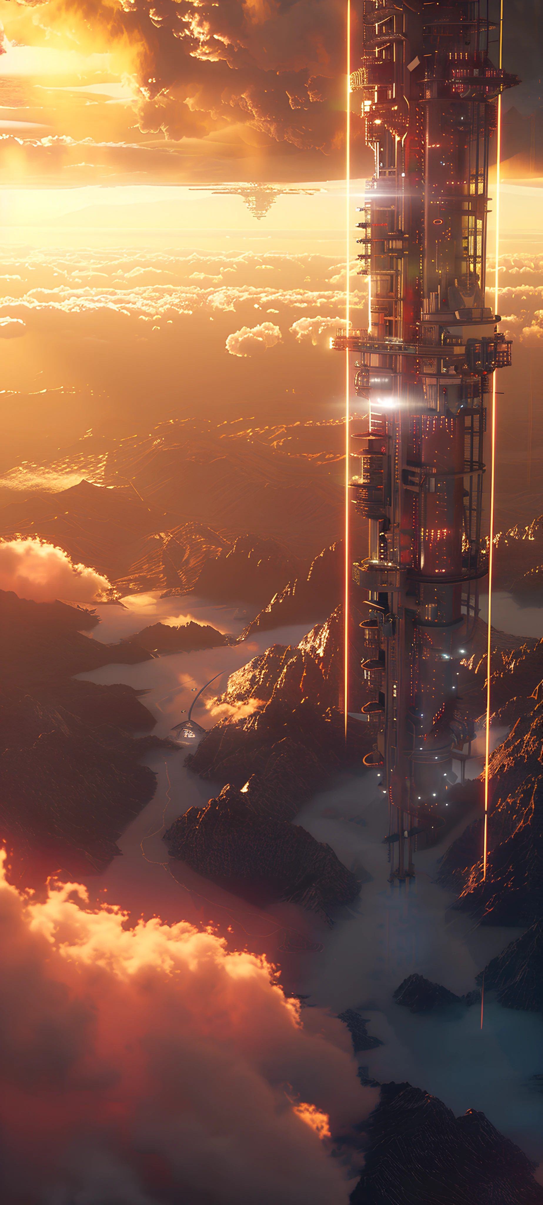 Space Wallpapers 1847×4096 anime wallpaper
