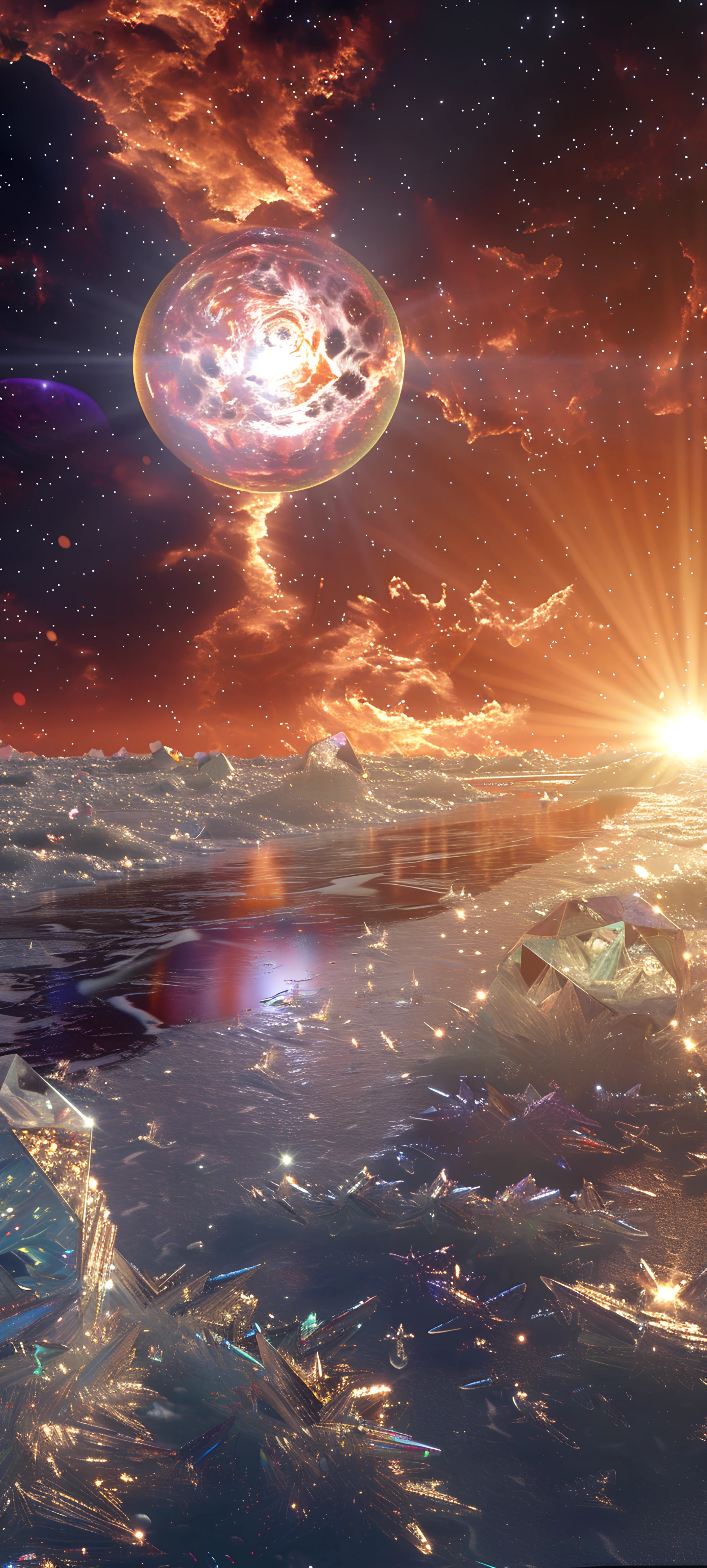 epic space wallpaper — scenery, sky, cloud, star (sky) (free 4K phone download)
