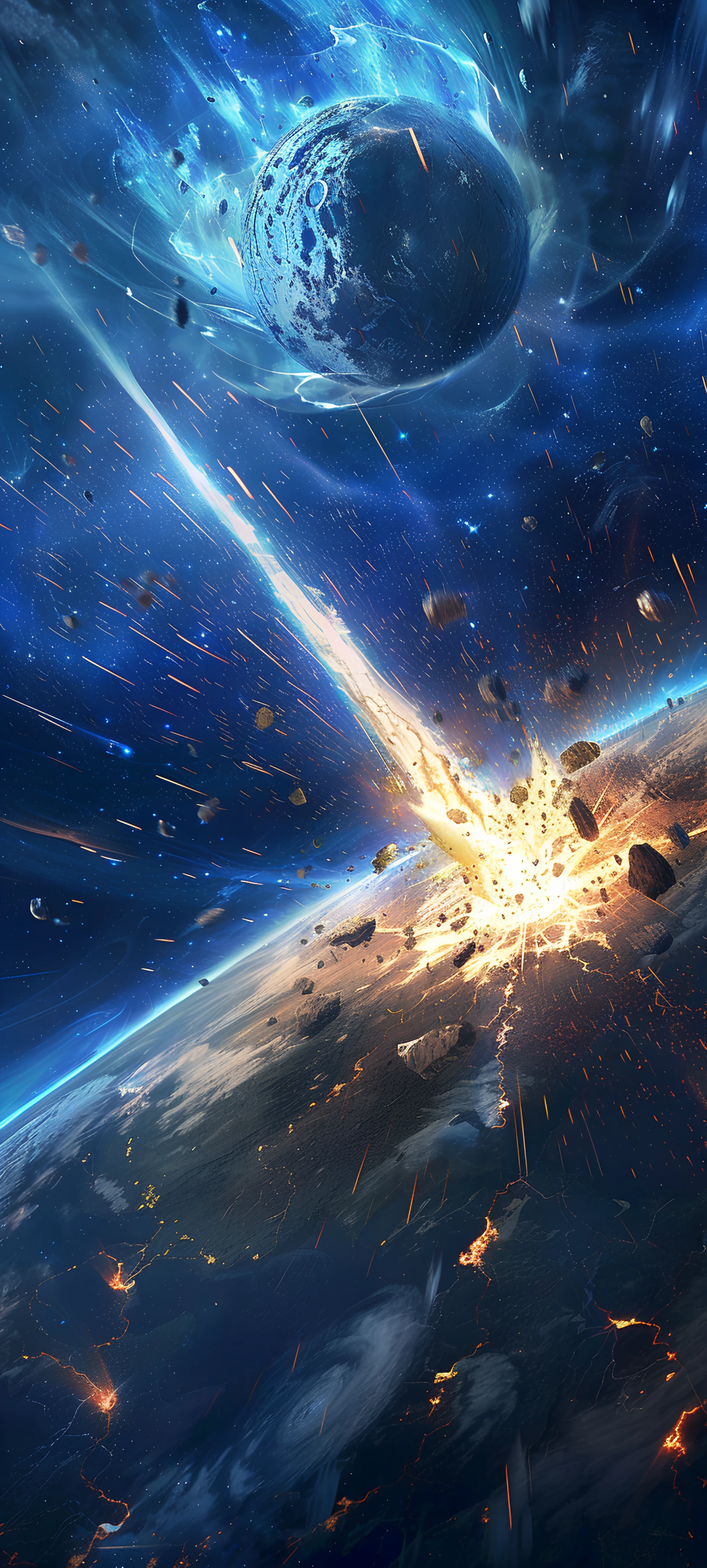 Space Wallpapers 1847×4096 anime wallpaper