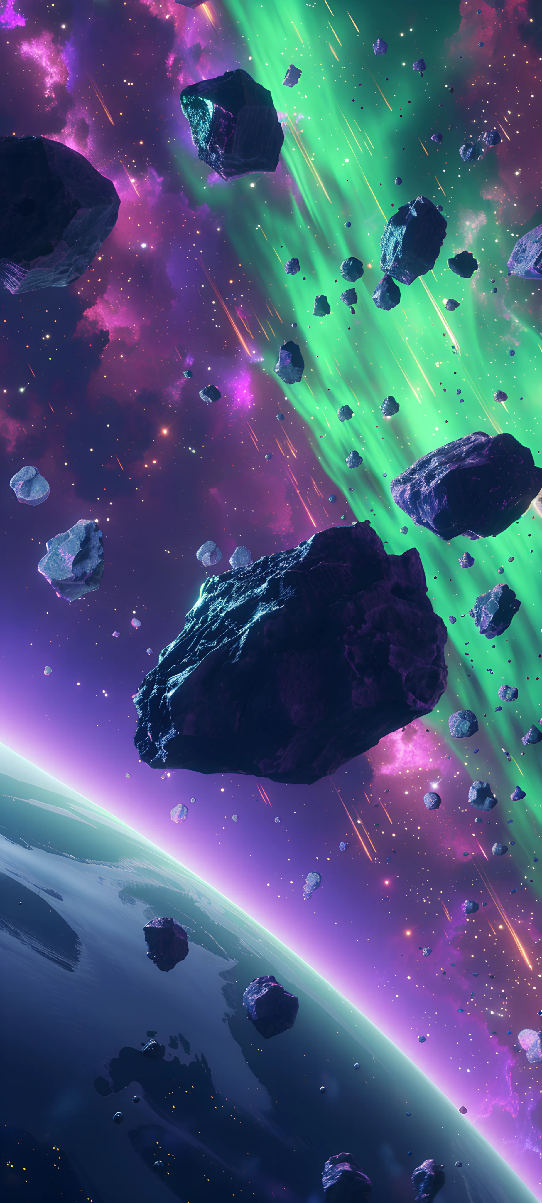 Space Wallpapers 1847×4096 anime wallpaper