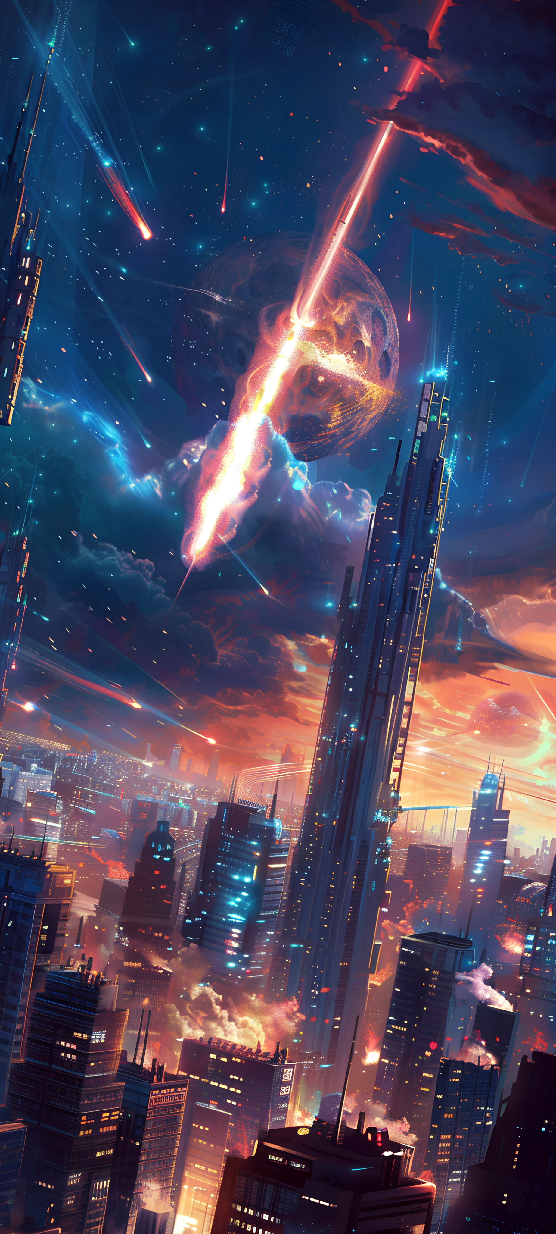 Space Wallpapers 1847×4096 anime wallpaper