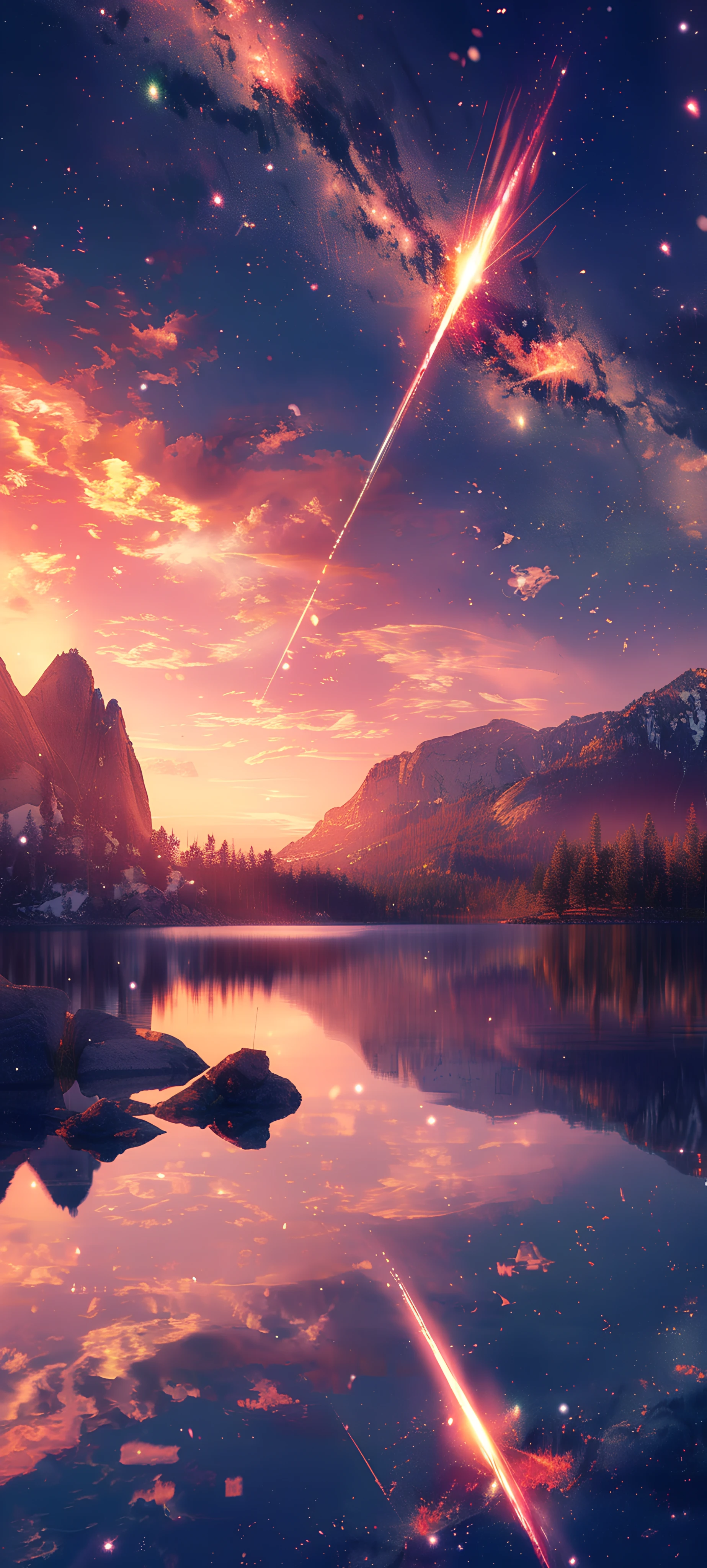 Space Wallpapers 1847×4096 anime wallpaper