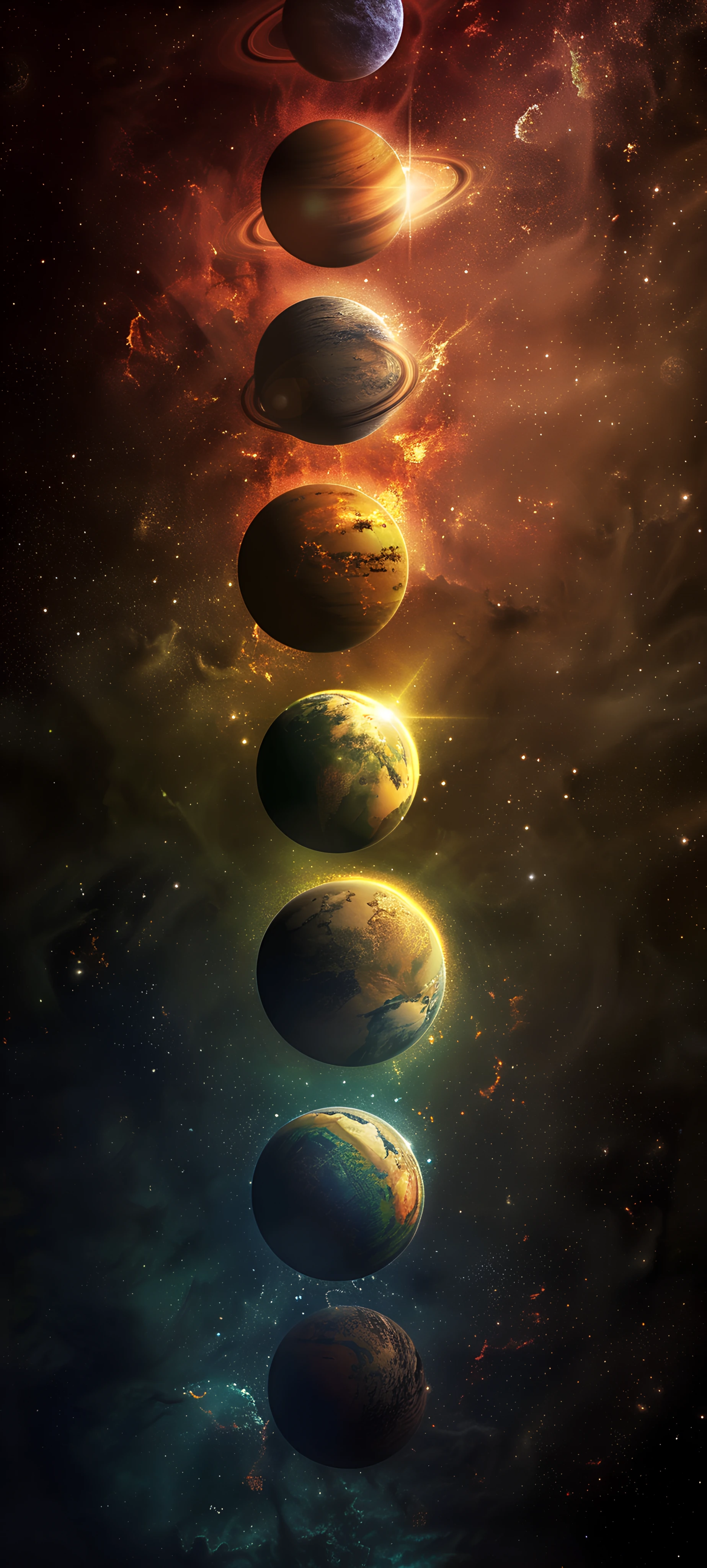 Space Wallpapers 1847×4096 anime wallpaper