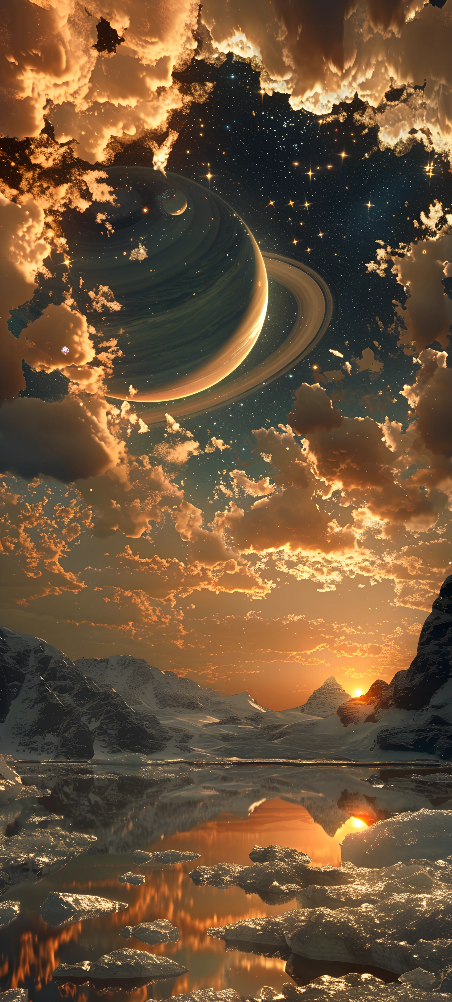 Space Wallpapers 1847×4096 anime wallpaper