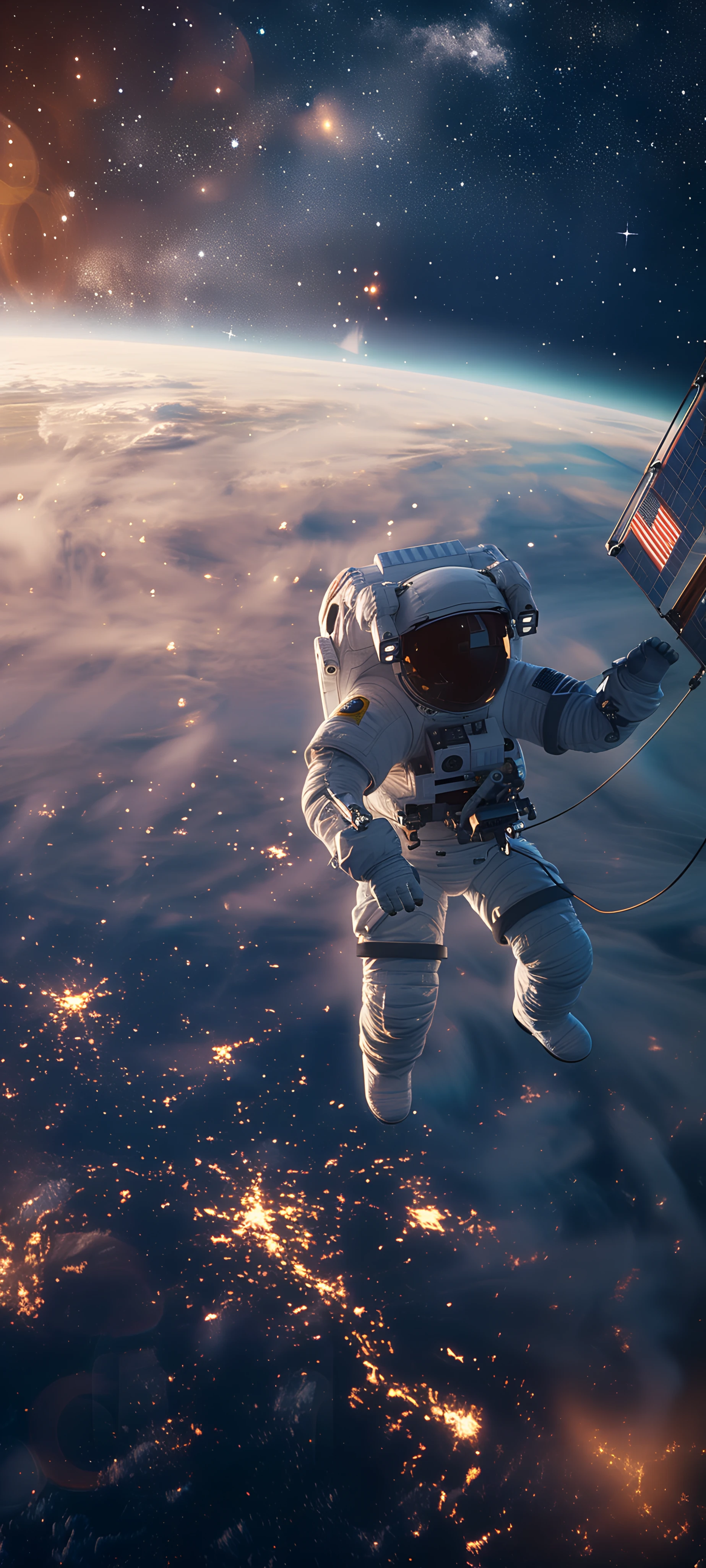 Space Wallpapers 1847×4096 anime wallpaper