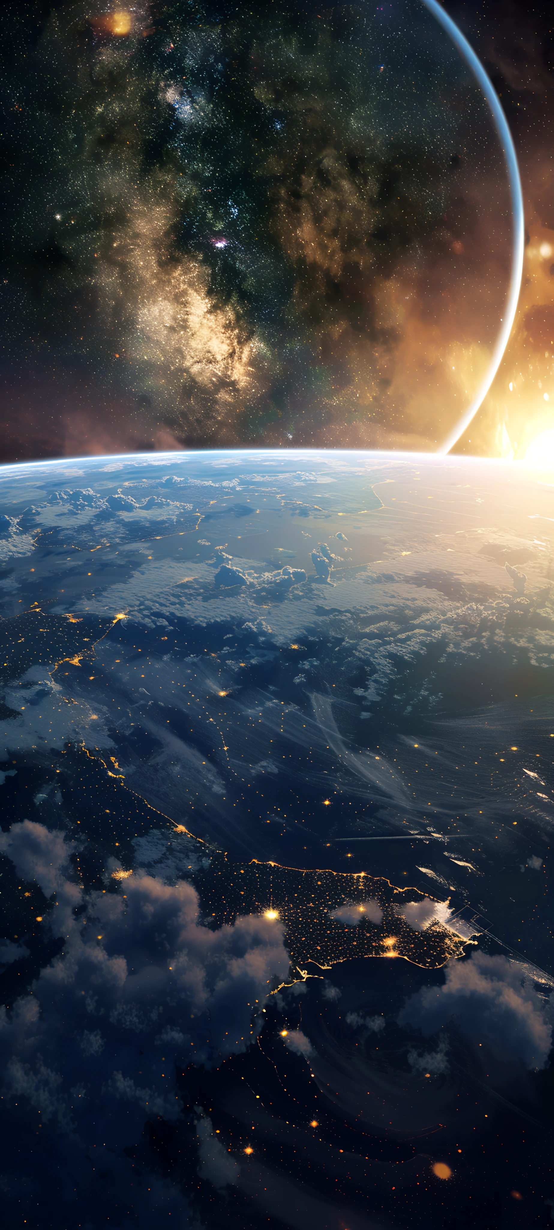 Space Wallpapers 1847×4096 anime wallpaper