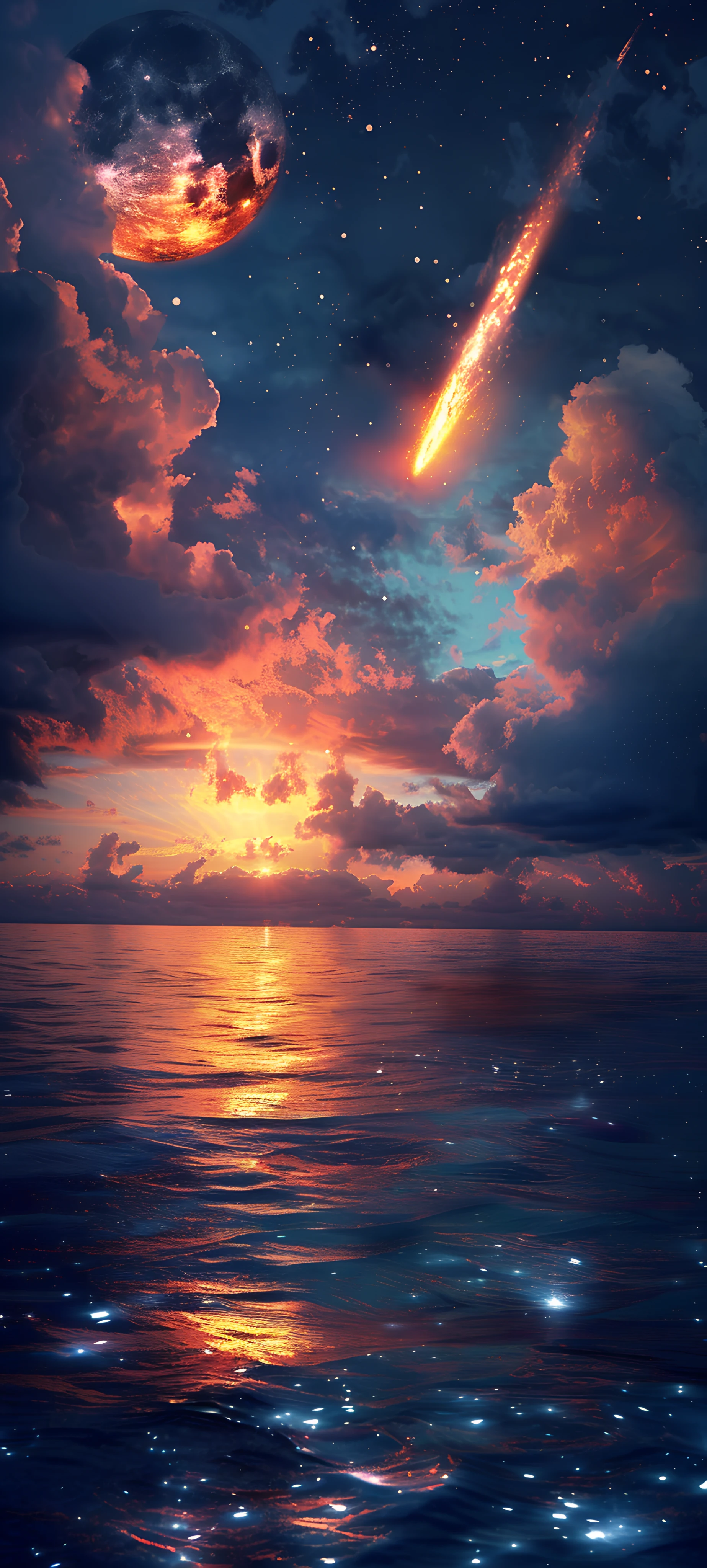 Space Wallpapers 1847×4096 anime wallpaper