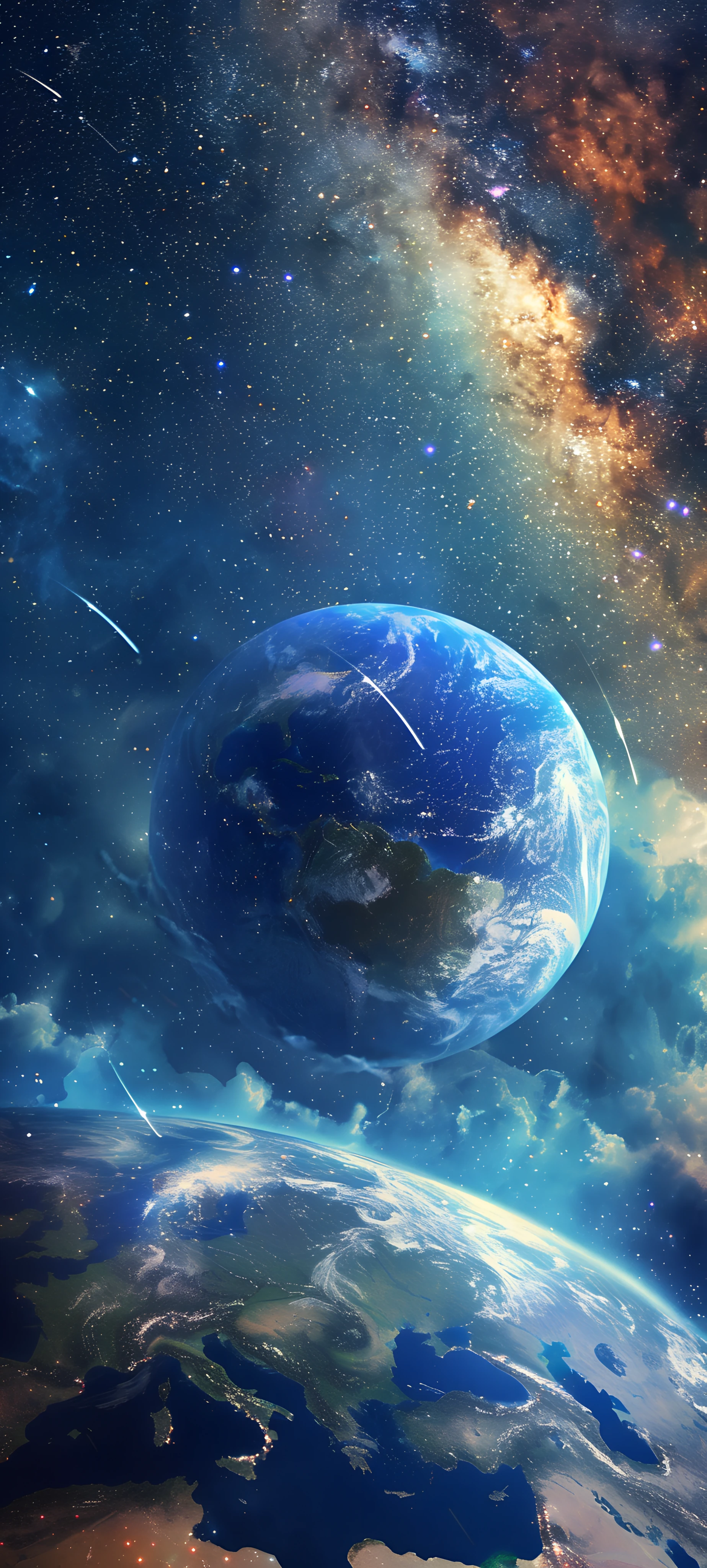 Space Wallpapers 1847×4096 anime wallpaper