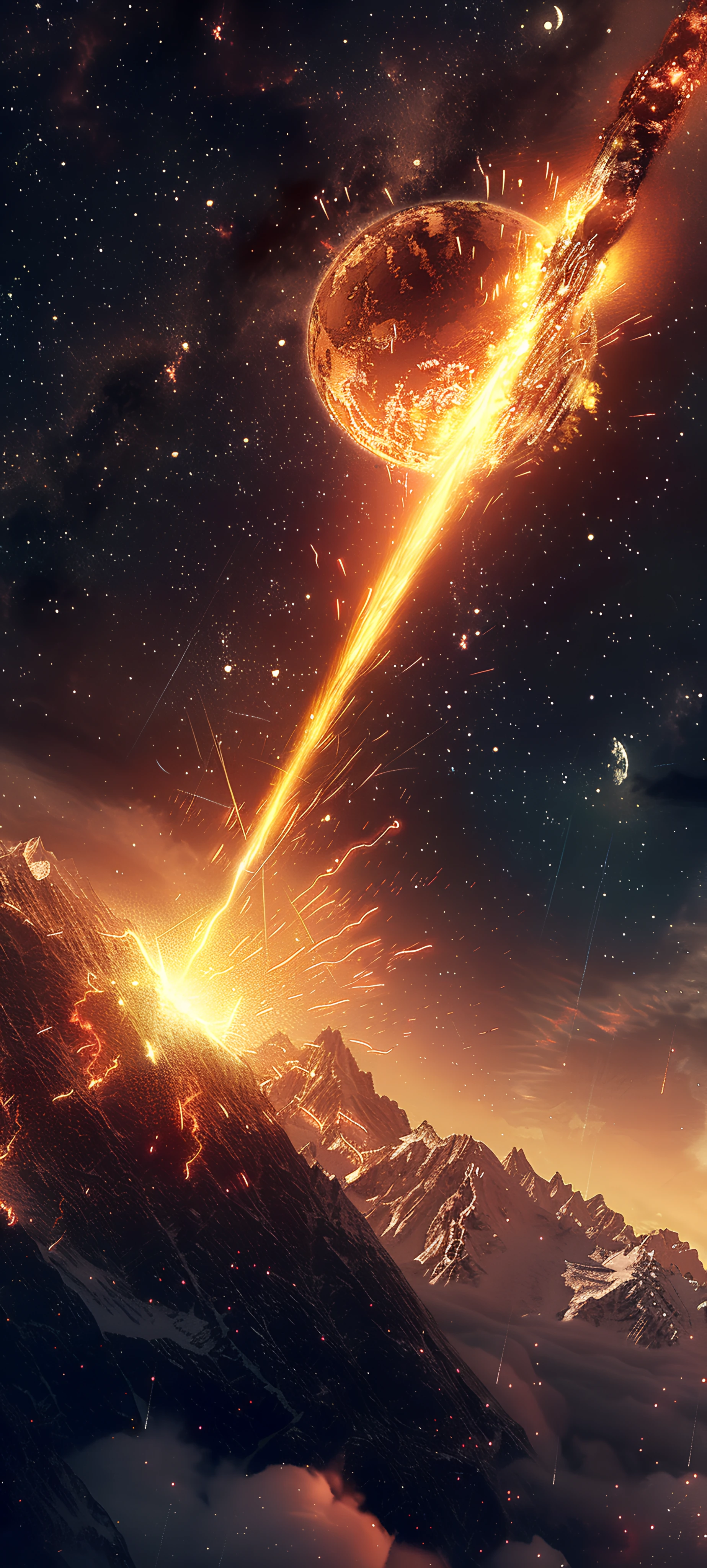 Space Wallpapers 1847×4096 anime wallpaper